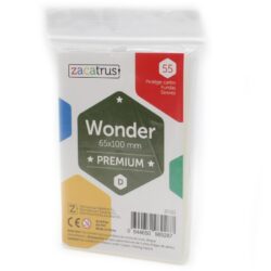 Protège-cartes Zacatrus – Wonders Premium 55u (65x100mm)