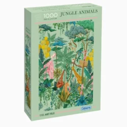 Gibson – Puzzle – 1000pc – JUNGLE ANIMALS