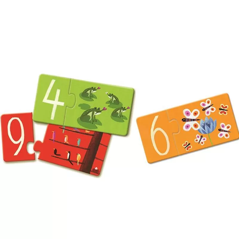 PUZZLE DUO - Puzzle duo Chiffres - 20 pcs – Image 3