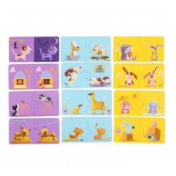 DJECO – PUZZLE – Duo – Contraires (24 pcs)