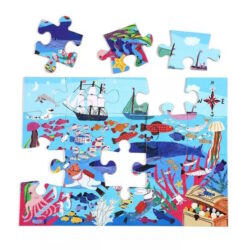 Eeboo – Puzzle – 20pc – Sea Exploration / Exploration marine