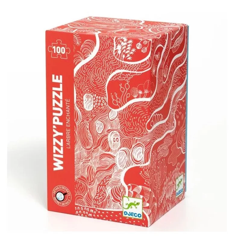 DJECO - PUZZLES - WIZZY PUZZLES - L'arbre enchantée - 100 pcs