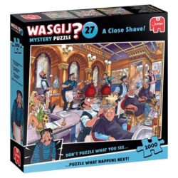 Puzzle – 1000 pcs – Wasgij Mystery 27 – Un Rasage De Très Très Près !