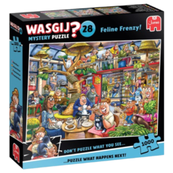 Puzzle – 1000 pcs – Wasgij Mystery 28 – Folie Féline