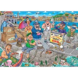 Puzzle – 1000 pcs – Wasgij Original 47 – Le Radeau À La Dérive