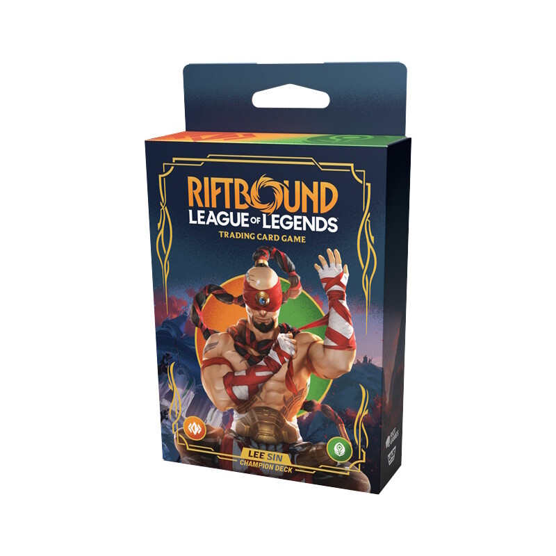 Riftbound League of Legends TCG : SET 01 Origins - Deck Lee Sin (ENG)