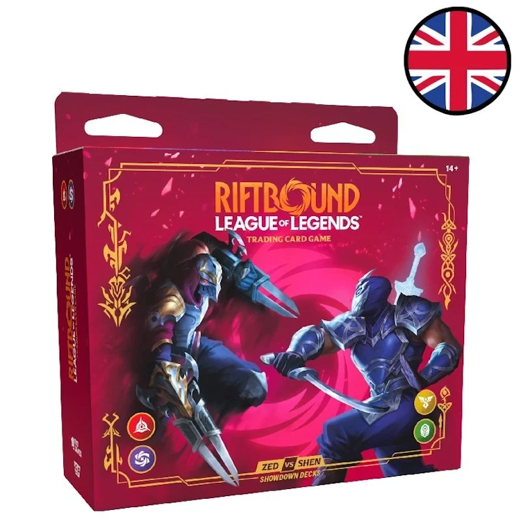 Riftbound League of Legends TCG : SET 04 Vendetta - Decks ZED VS SHEN Showdown Decks (ENG)