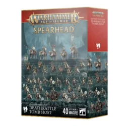 AOS – Death – Soulblight Gravelords : (Fer de Lance / Spearhead) Ost de Tombes de Raclemorts (x40 Figurines) 2025 (70-916)