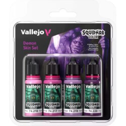 Vallejo – Squidmar Color Set – (4) – Demon Skin set [74308]