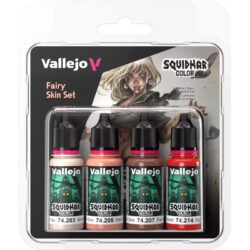 Vallejo – Squidmar Color Set – (4) – Fairy Skin set [74306]
