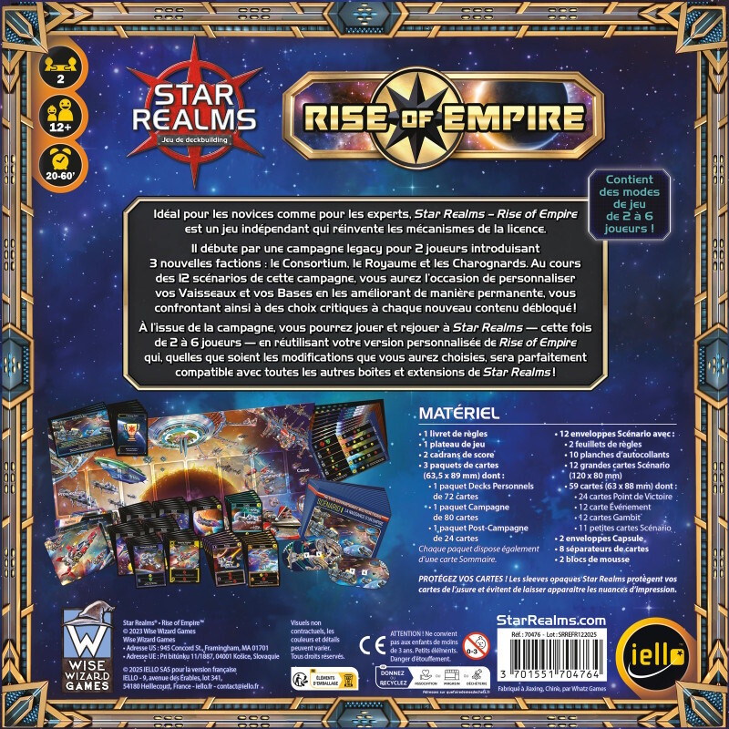 IELLO - Star Realms : Rise Of Empire (FR) – Image 3