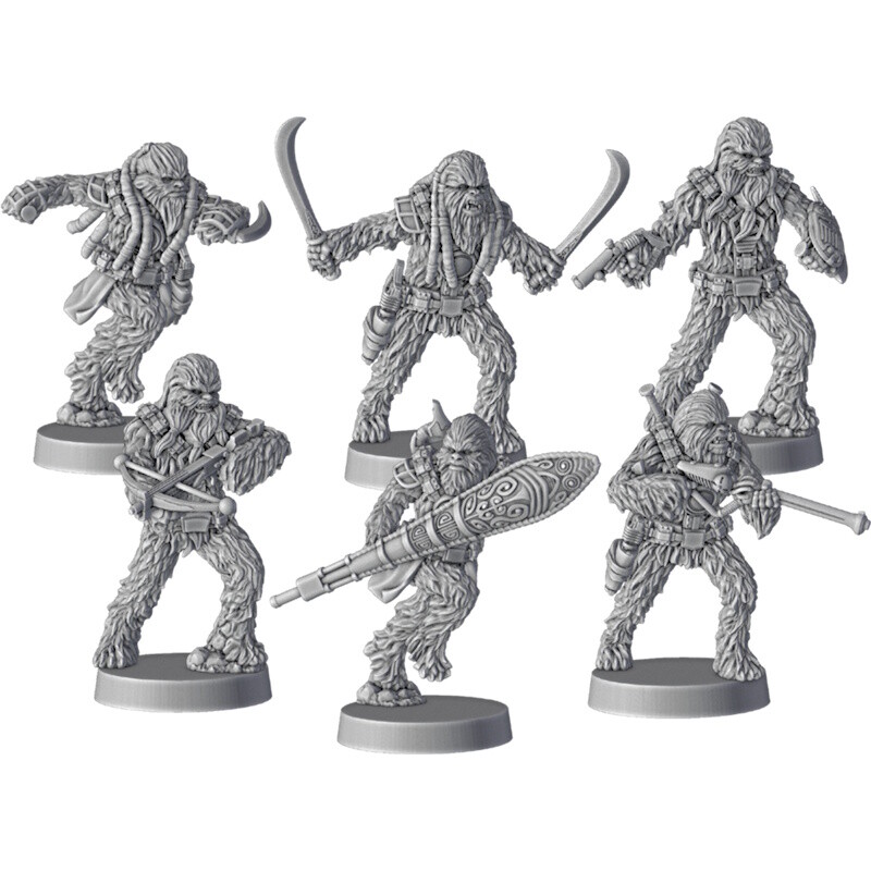 SWL Star Wars Legion - Galactic Republic - Combattants Wookies – Image 2