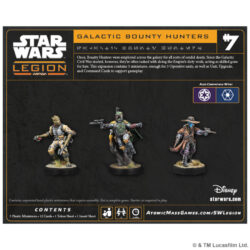 SWL Star Wars Legion – Galactic Bounty Hunters (Reissue)