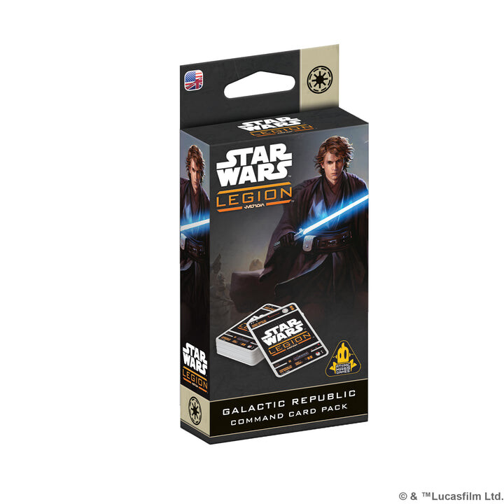 SWL Star Wars Legion - Galactic Republic - Command (Card Pack)