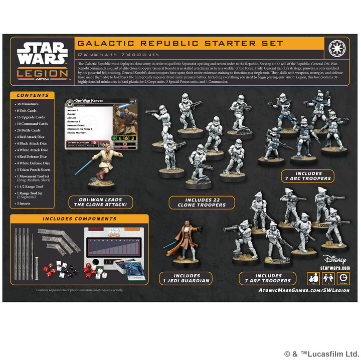 SWL Star Wars Legion - Galactic Republic - 501e Légion (Armée) – Image 3