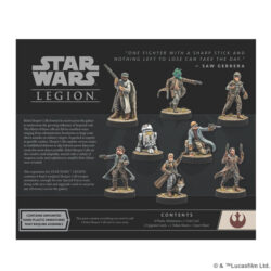 SWL Star Wars Legion – Rebel Alliance – Rebel Sleeper Cell