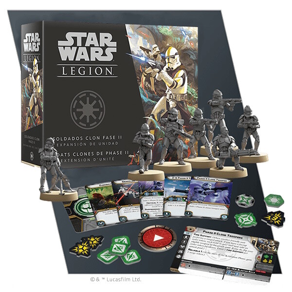 SWL Star Wars Legion - Galactic Republic - Soldats Clones de Phase II – Image 2