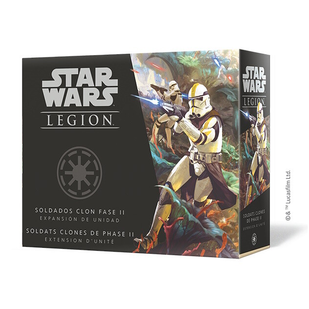 SWL Star Wars Legion - Galactic Republic - Soldats Clones de Phase II