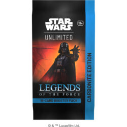 SWU Star Wars Unlimited : Legends of the Force (Légendes de la Force) – Booster Carbonite Edition (EN)
