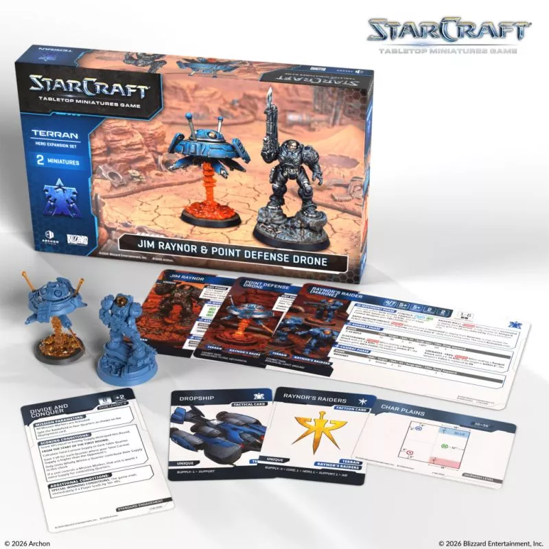 StarCraft - Terran - Jim Raynor (Raynor's Raiders) Hero Expansion Set (ENG) – Image 2