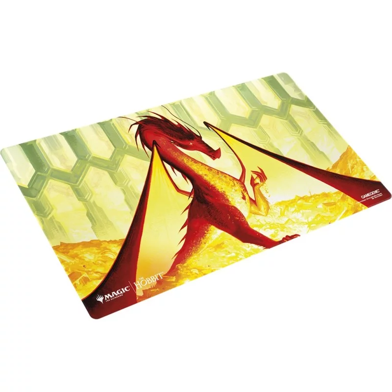 Gamegenic (GG) : MTG : Tapis Playmat (60x35cm) - Hobbit Shiny Playmat - Smaug