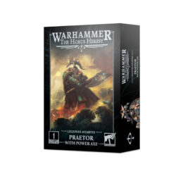 W40K – The Heresy Horus – Legiones Astartes – Praetor with Power axe
