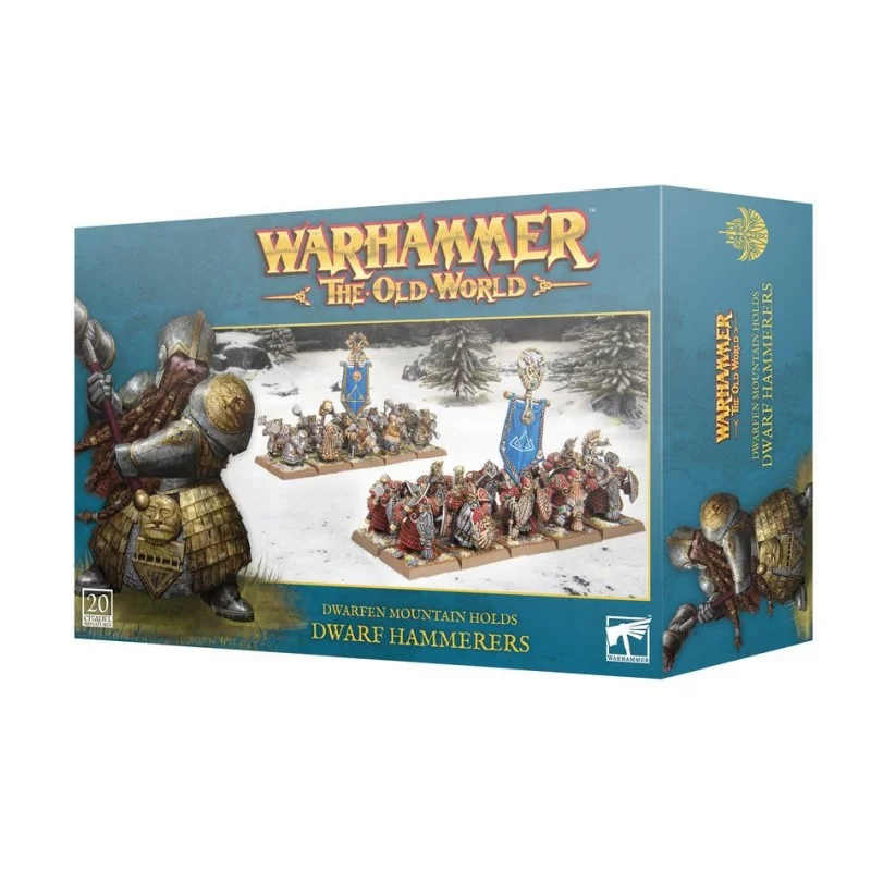 THE OLD WORLD - Dwarf : Dwarf Hammerers (10-10)