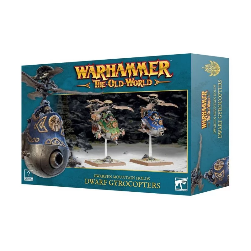 THE OLD WORLD - Dwarf : Gyrocopters & Gyrobombers (10-13)