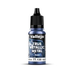 Vallejo True Metallic – 18ML – TMM : Bleu Outremer – Ultramarine Blue – BASE 130 [77130]
