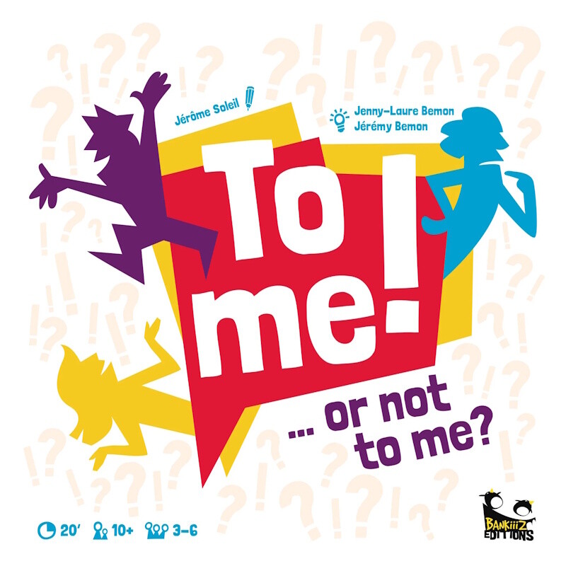 TO ME ! Or not to me ?