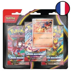 Pokémon ME04 : Chaos Ascendant : Pack 3 Boosters