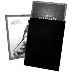 Ultimate Guard – 100 pochettes Katana Sleeves (format Standard) – Noir