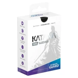 Ultimate Guard – 100 pochettes Katana Sleeves (format Standard) – Noir