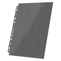 Ultimate Guard 18-Pocket Pages Side-Loading (10) – Grey / Gris