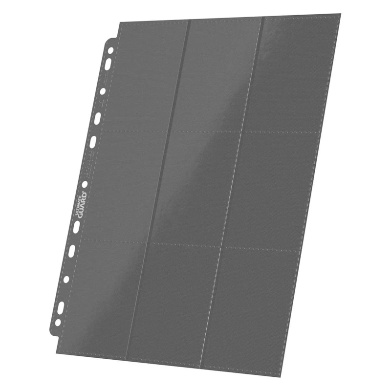 Ultimate Guard 18-Pocket Pages Side-Loading (10) - Grey / Gris
