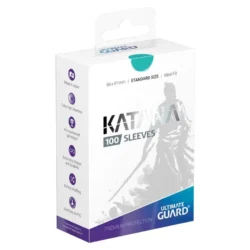 Ultimate Guard – 100 pochettes Katana Sleeves (format Standard) – Turquoise