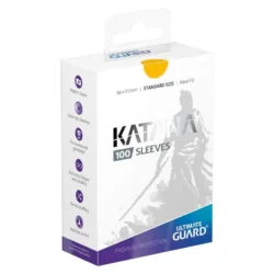 Ultimate Guard – 100 pochettes Katana Sleeves (format Standard) – Yellow