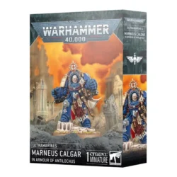 W40K – Space Marines Ultramarines – Marneus Calgar en Armure d’Antilochus (55-74)