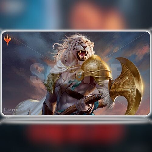 MTG : Tapis Playmat - Core Set 2020 (M20) : V1 - Ajani, Strength of the Pride - Ultra Pro #18110