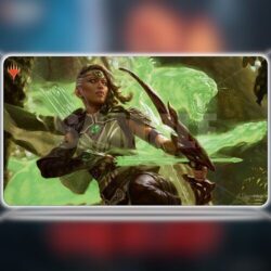 MTG : Tapis Playmat – Core Set 2020 (M20) : V5 – Vivien, Arkbow Ranger – Ultra Pro #18114