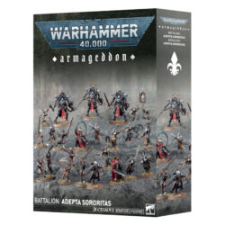 W40K – Armageddon – Bataillon 2026 : Adepta Sororitas [52-65]