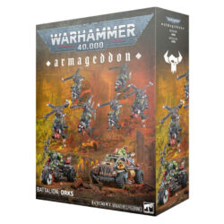 W40K – Armageddon – Bataillon Orks [73-501]
