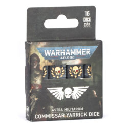 W40K – Astra Militarum : Commissaire Yarrick – Set de Dés / Dice Set [47-83]