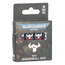 W40K – Orks : Ghazghkull – Set de Dés / Dice Set [50-73]