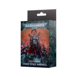 W40K – Chaos Space Marines – Cartes Techniques 2022 V9