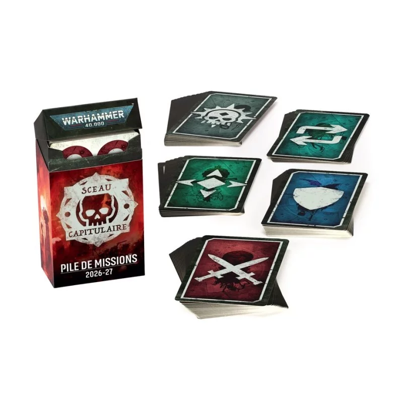 W40K - Warhammer 40k : Sceau capitulaire : Pile de Missions 2026 (FR) – Image 2