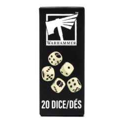 Warhammer Colour – Accessoire – Set de Dés – Warhammer 12mm x20 (Dice Set) 2026 [65-36]
