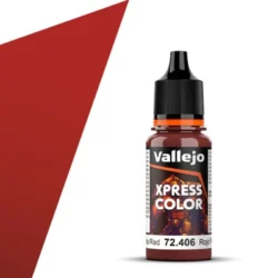 Vallejo – 18ML – Xpress Color – Rouge Plasma – Plasma Red [72406]